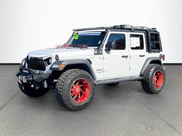 used 2021 Jeep Wrangler Unlimited car, priced at $32,893