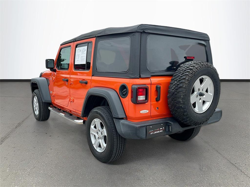 used 2018 Jeep Wrangler Unlimited car, priced at $17,132