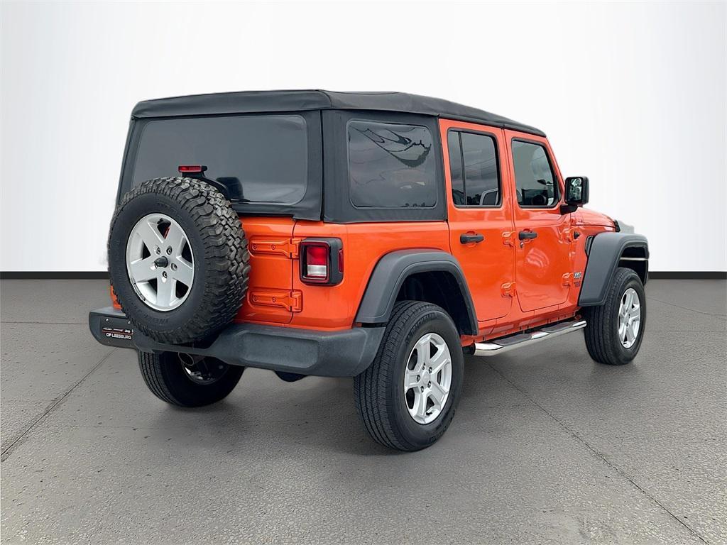 used 2018 Jeep Wrangler Unlimited car, priced at $17,132