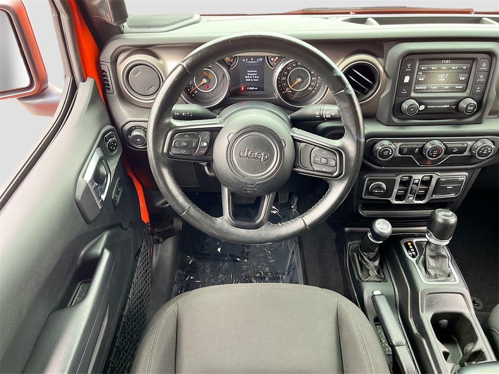 used 2018 Jeep Wrangler Unlimited car, priced at $17,132