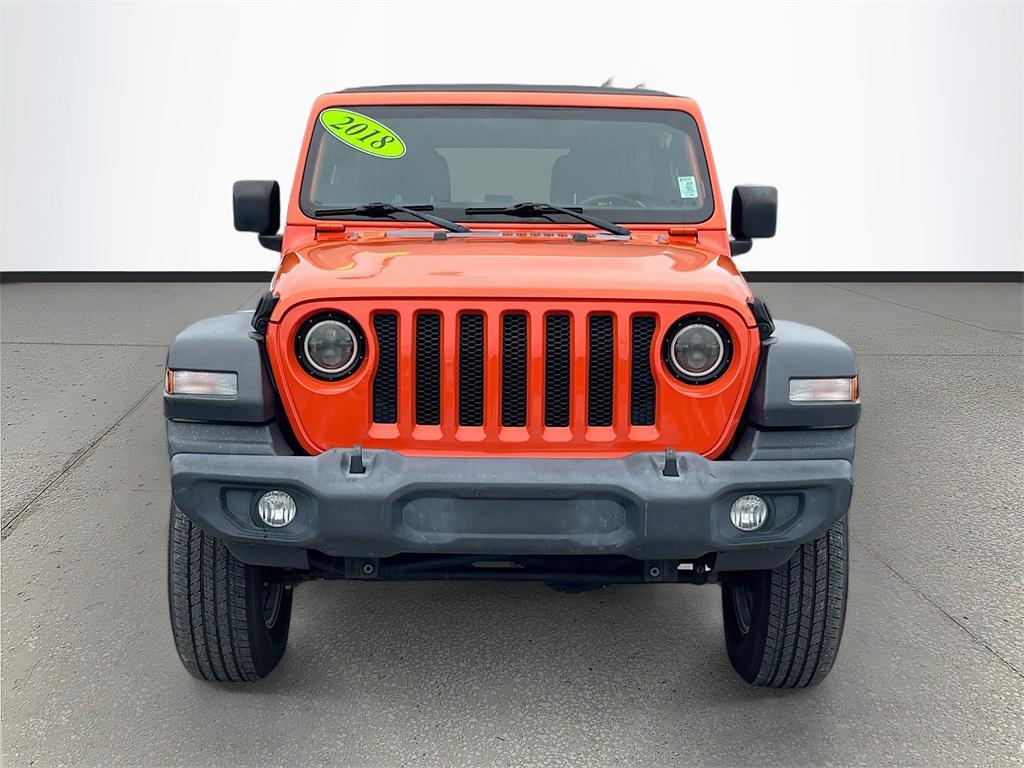 used 2018 Jeep Wrangler Unlimited car, priced at $17,132