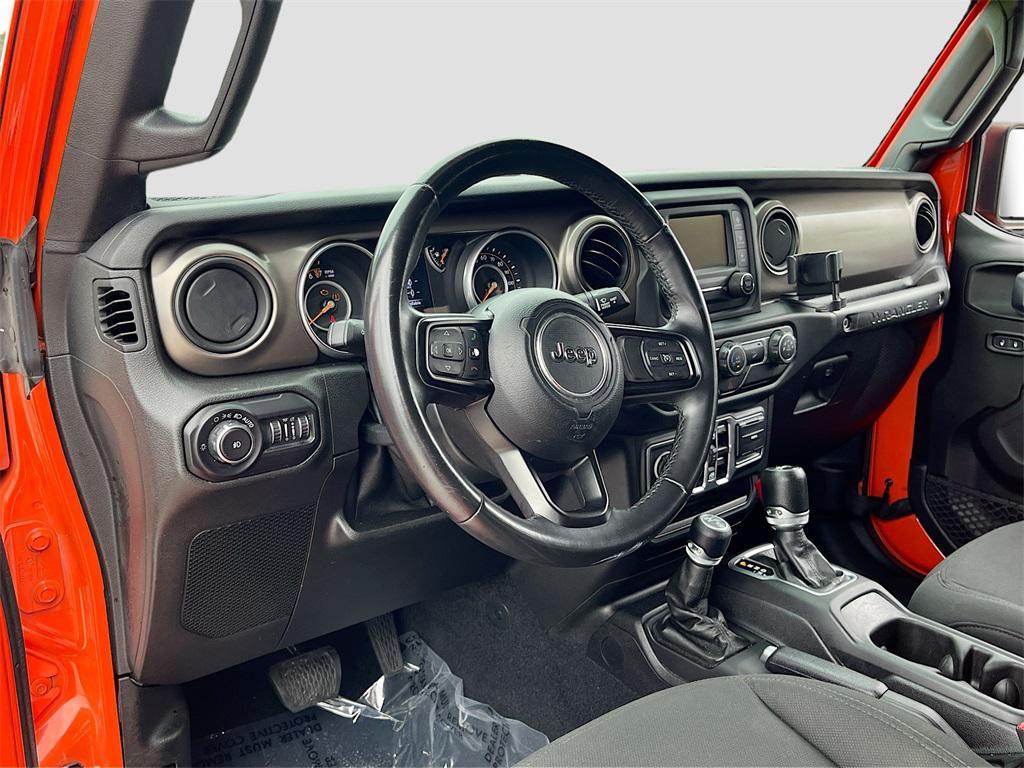 used 2018 Jeep Wrangler Unlimited car, priced at $17,132