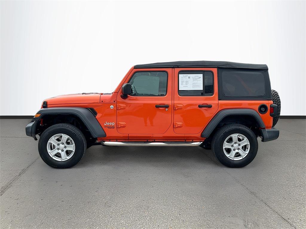used 2018 Jeep Wrangler Unlimited car, priced at $17,132