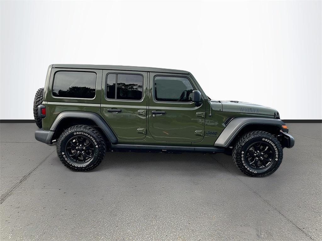 used 2021 Jeep Wrangler car, priced at $26,874