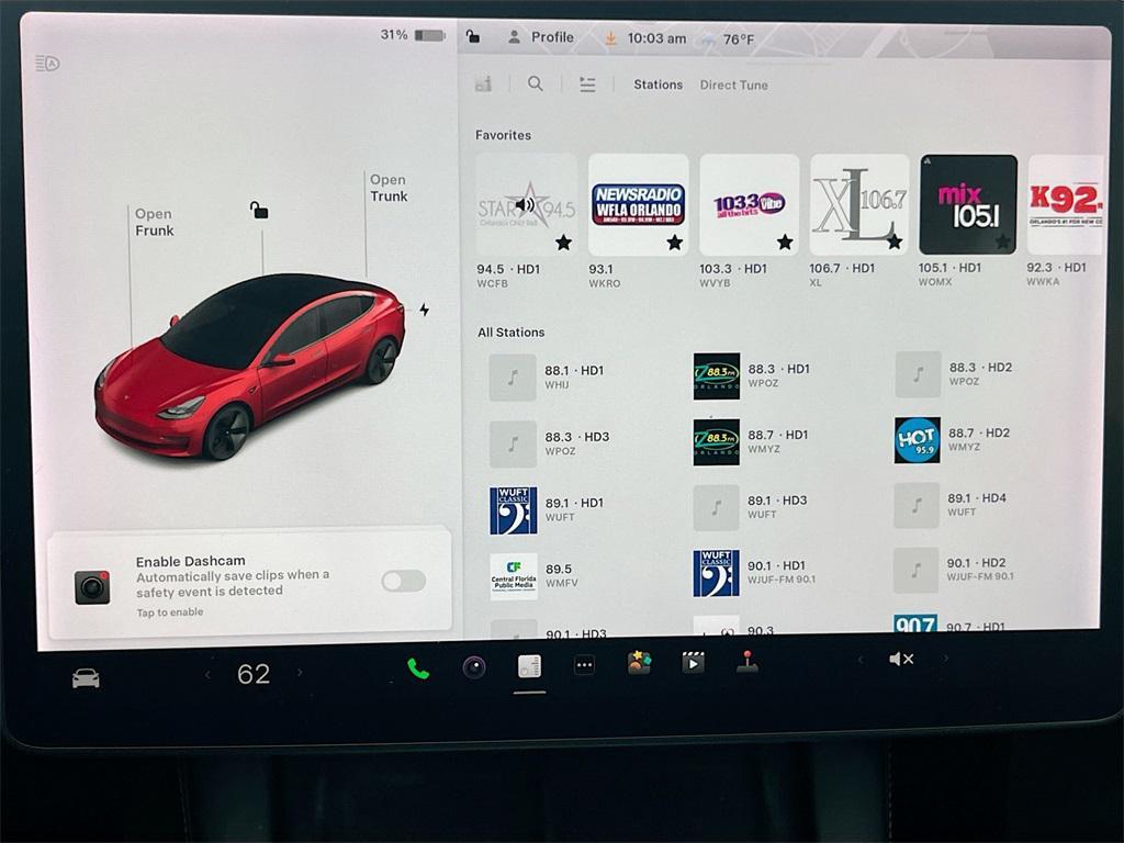 used 2021 Tesla Model 3 car, priced at $22,790