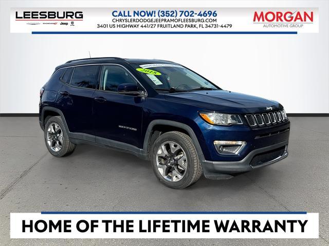 used 2018 Jeep Compass car, priced at $17,190