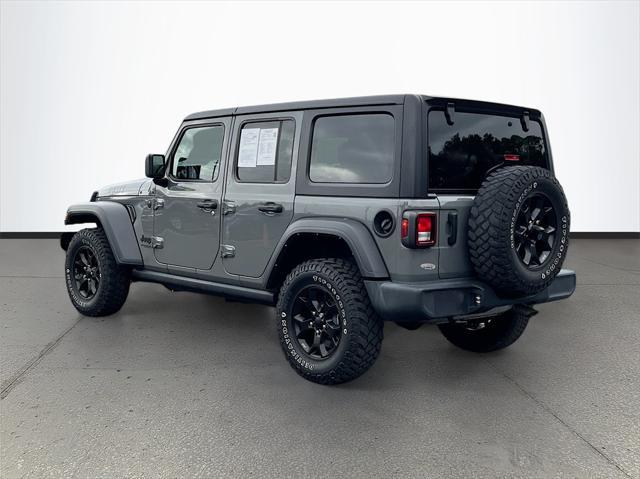 used 2022 Jeep Wrangler car, priced at $27,991