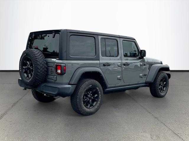 used 2022 Jeep Wrangler car, priced at $27,991