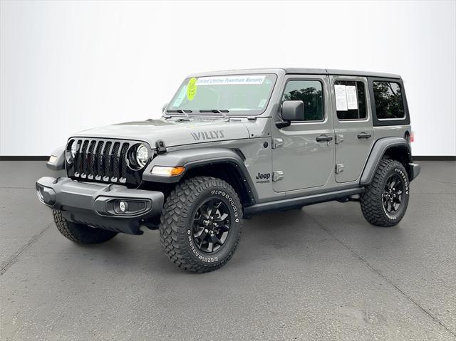 used 2022 Jeep Wrangler car, priced at $27,991