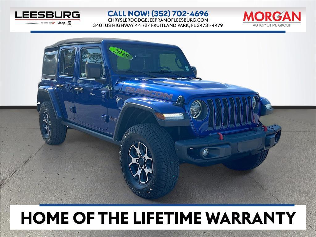 used 2019 Jeep Wrangler Unlimited car, priced at $31,110