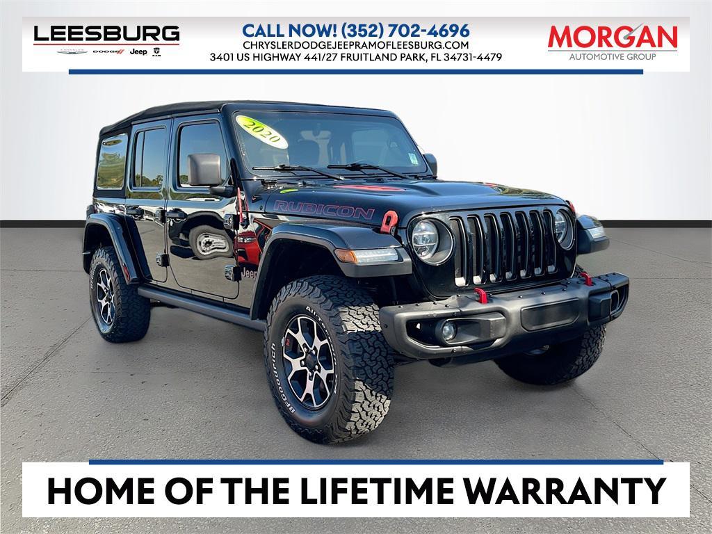 used 2020 Jeep Wrangler Unlimited car, priced at $30,810