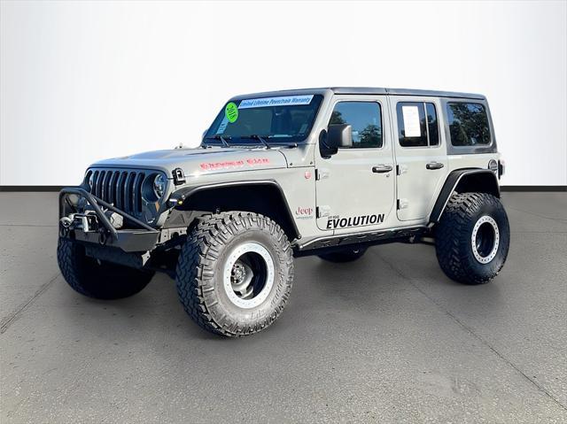 used 2018 Jeep Wrangler Unlimited car, priced at $32,593