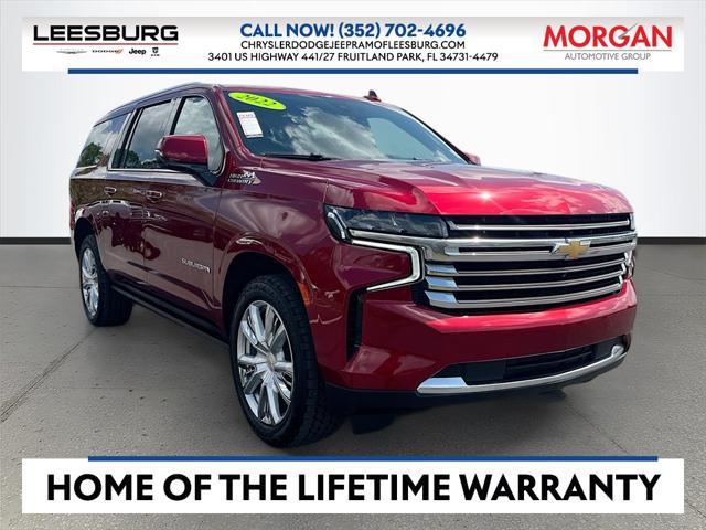 used 2022 Chevrolet Suburban car, priced at $59,493