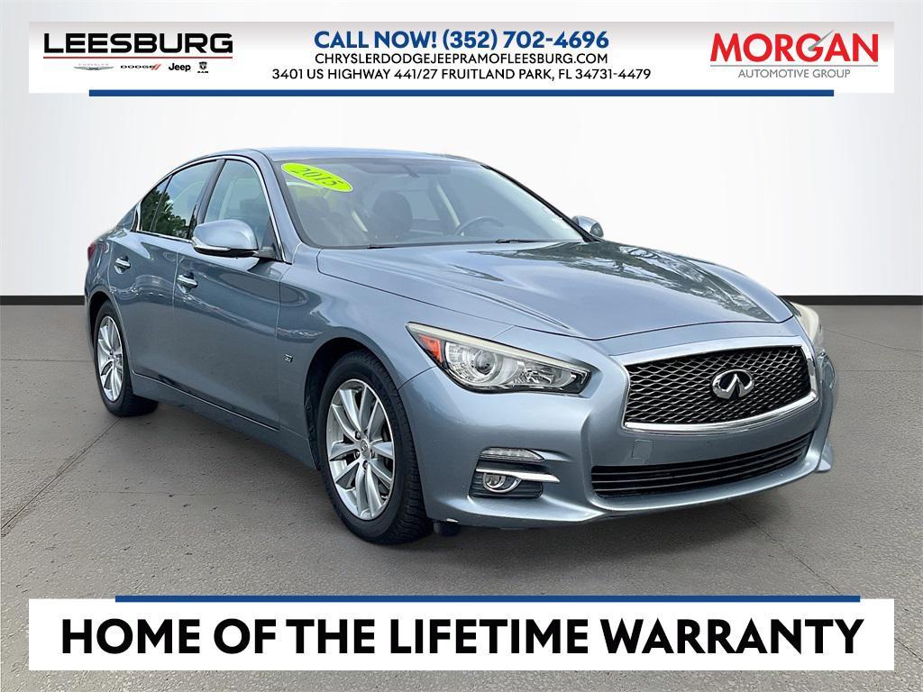 used 2015 INFINITI Q50 car, priced at $10,452
