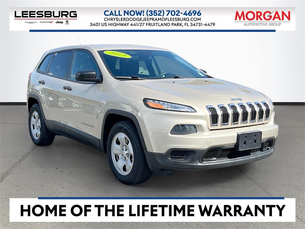 used 2014 Jeep Cherokee car, priced at $9,981