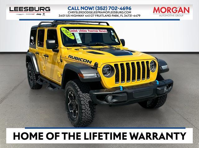 used 2021 Jeep Wrangler Unlimited car, priced at $36,492