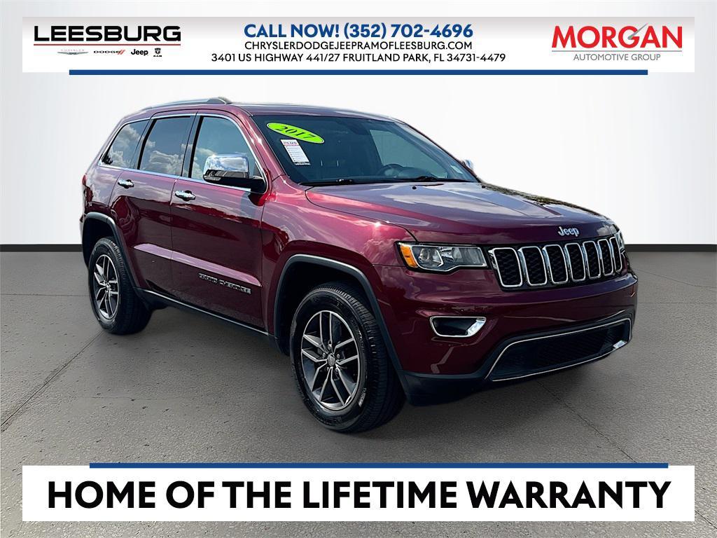 used 2017 Jeep Grand Cherokee car, priced at $15,699