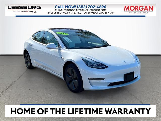 used 2019 Tesla Model 3 car, priced at $22,225