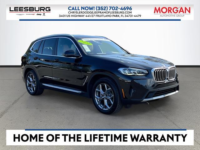 used 2022 BMW X3 car, priced at $32,590