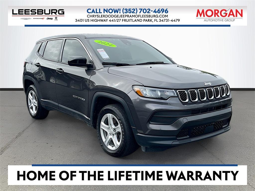 used 2023 Jeep Compass car, priced at $20,029