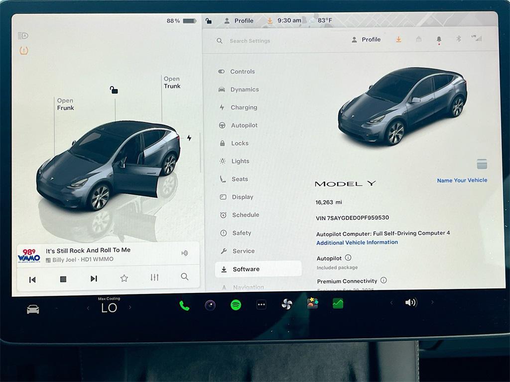 used 2023 Tesla Model Y car, priced at $28,298