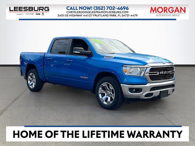 used 2021 Ram 1500 car, priced at $26,995