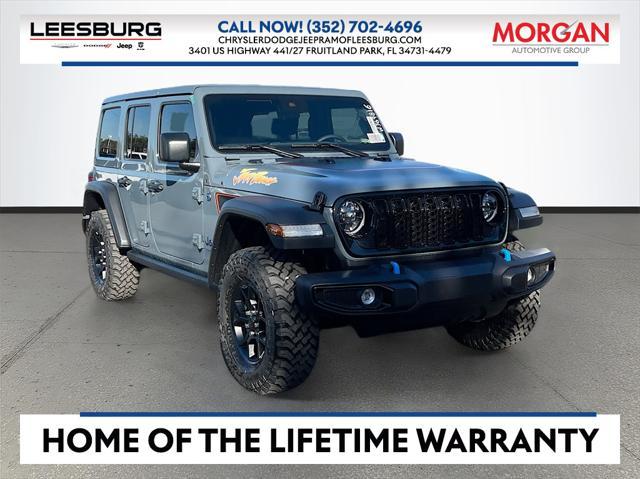 new 2024 Jeep Wrangler 4xe car, priced at $49,348