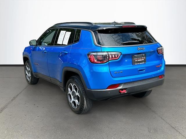 used 2022 Jeep Compass car, priced at $22,392