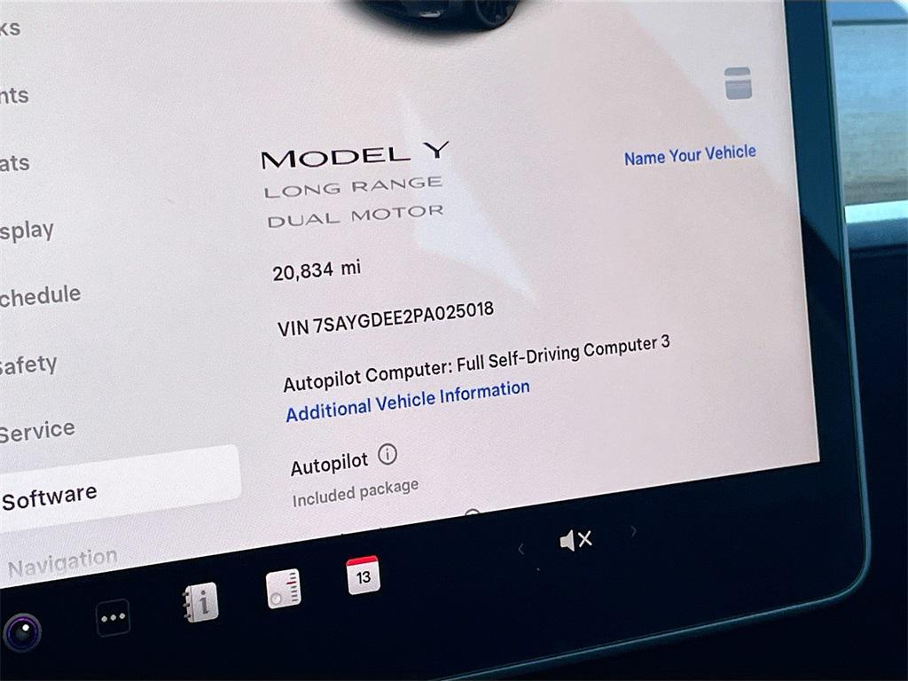 used 2023 Tesla Model Y car, priced at $31,610
