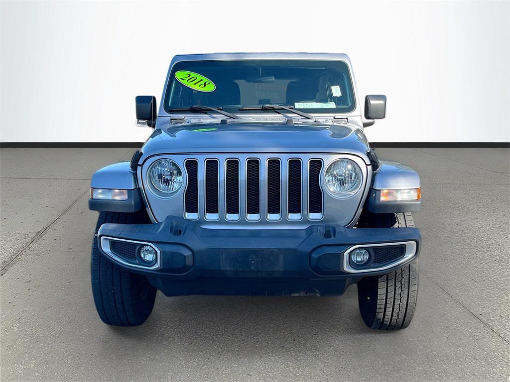 used 2018 Jeep Wrangler Unlimited car, priced at $19,476