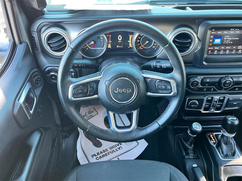 used 2018 Jeep Wrangler Unlimited car, priced at $19,476