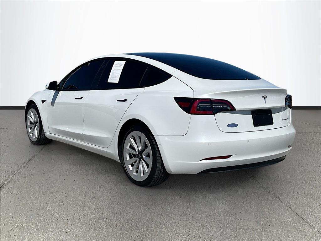 used 2022 Tesla Model 3 car, priced at $23,695