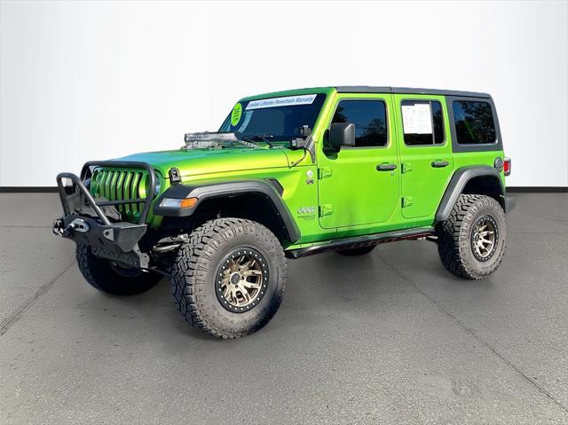 used 2018 Jeep Wrangler Unlimited car, priced at $23,393