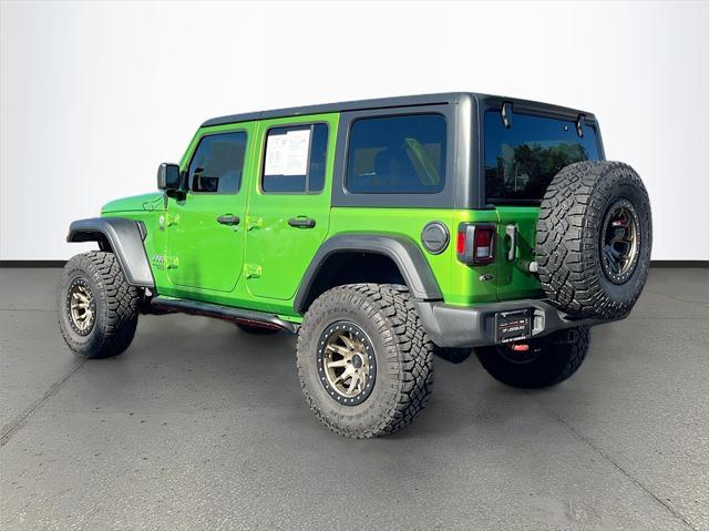 used 2018 Jeep Wrangler Unlimited car, priced at $23,393