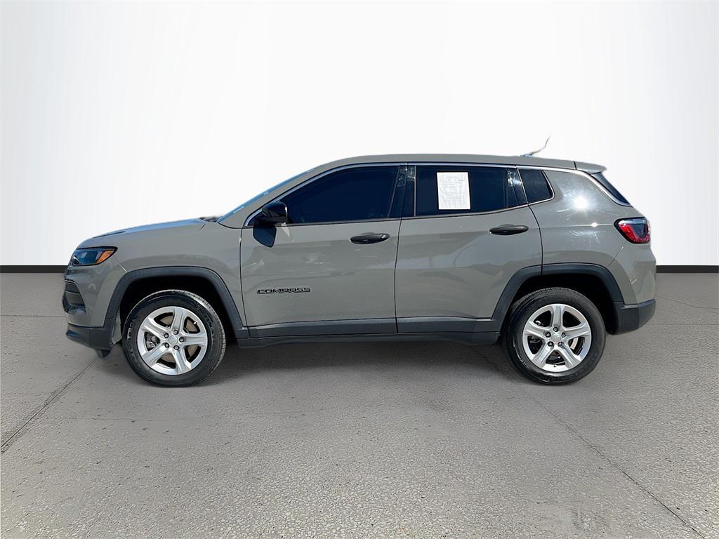 used 2023 Jeep Compass car, priced at $21,066