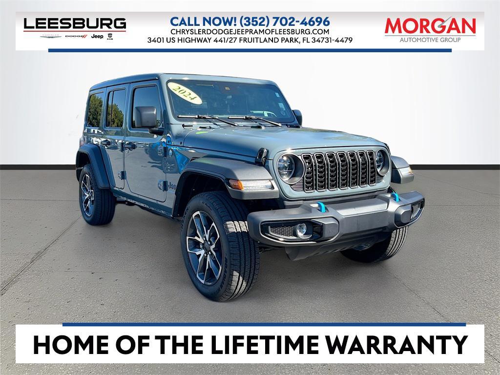 used 2024 Jeep Wrangler 4xe car, priced at $36,590