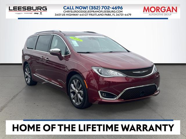 used 2018 Chrysler Pacifica car, priced at $17,221