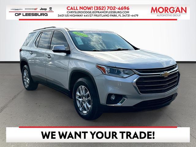 used 2021 Chevrolet Traverse car, priced at $24,393