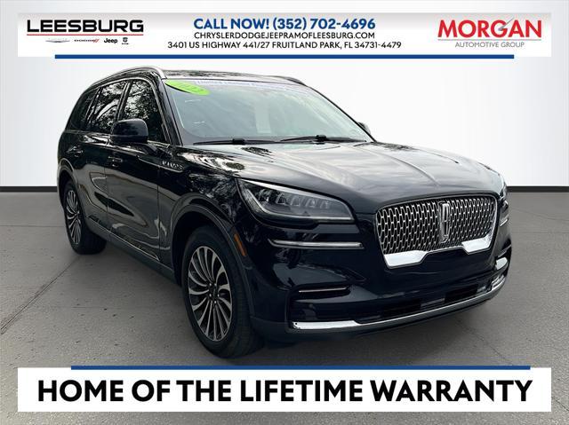 used 2022 Lincoln Aviator car, priced at $41,386