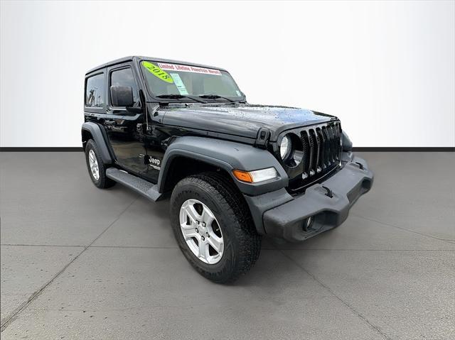 used 2018 Jeep Wrangler car, priced at $22,993