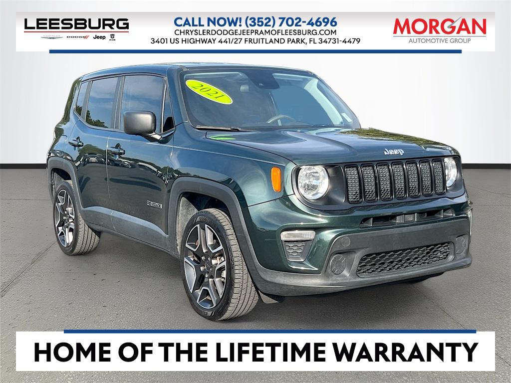 used 2021 Jeep Renegade car, priced at $12,400