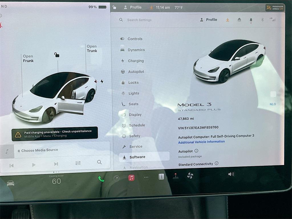 used 2021 Tesla Model 3 car, priced at $20,904