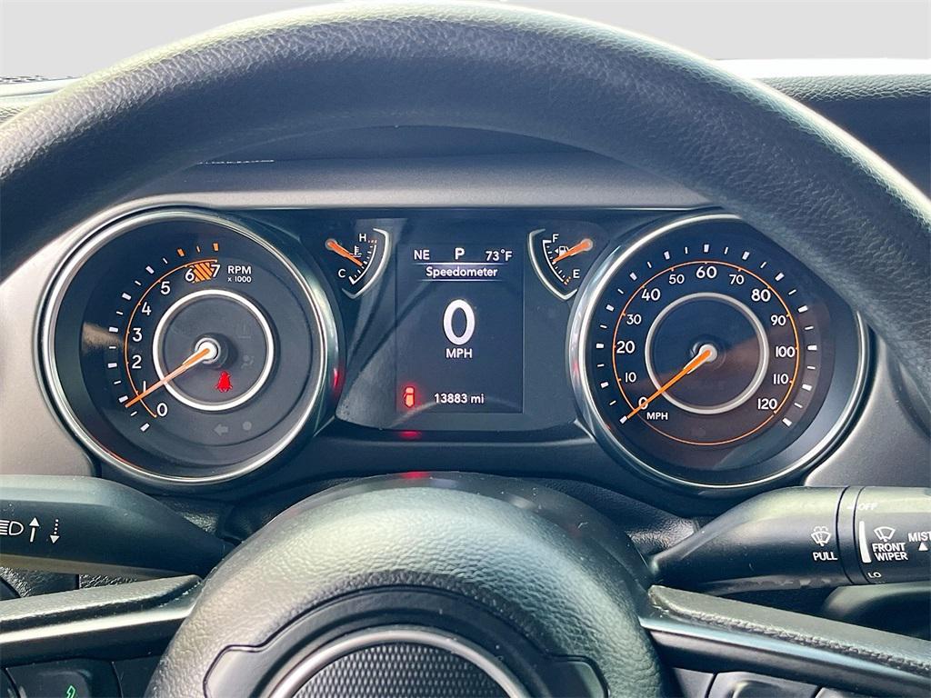 used 2023 Jeep Wrangler car, priced at $27,894