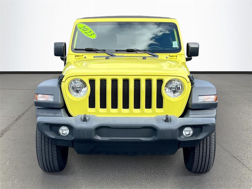 used 2023 Jeep Wrangler car, priced at $27,894