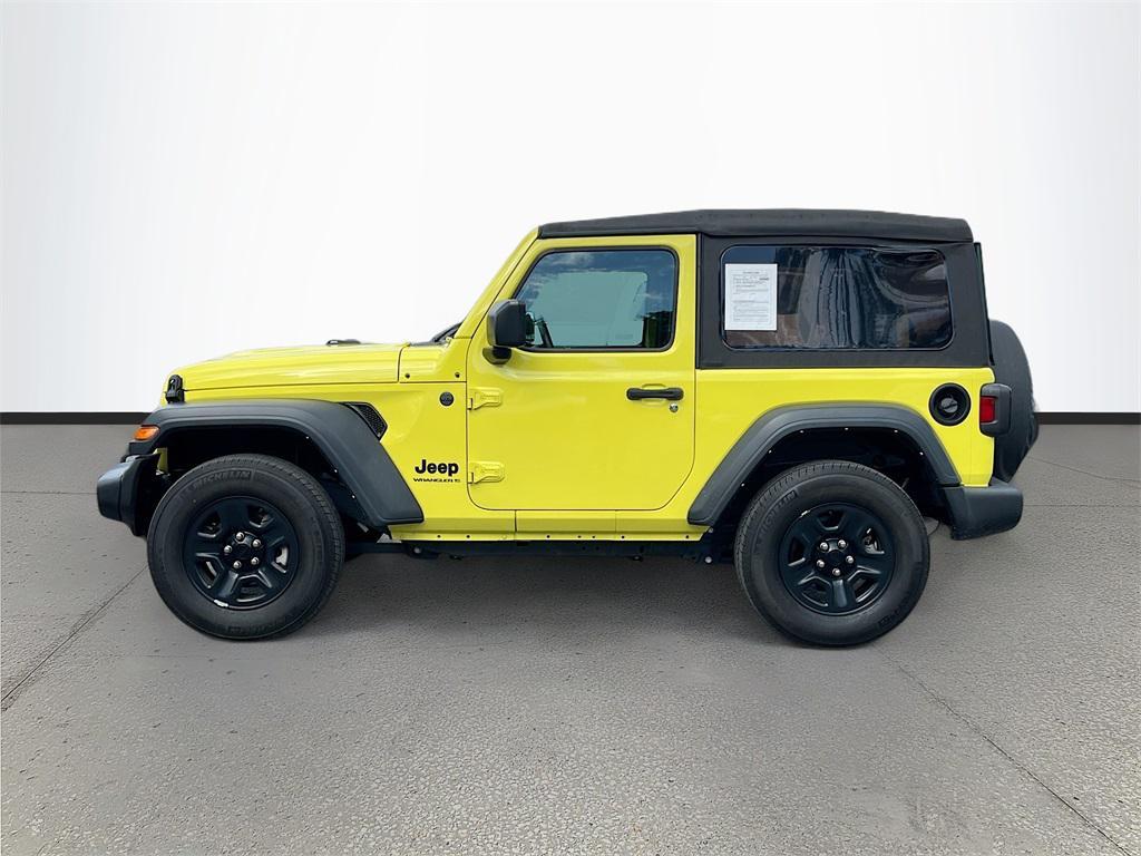 used 2023 Jeep Wrangler car, priced at $27,894