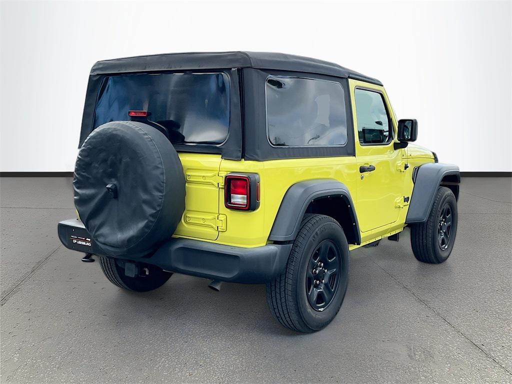 used 2023 Jeep Wrangler car, priced at $27,894