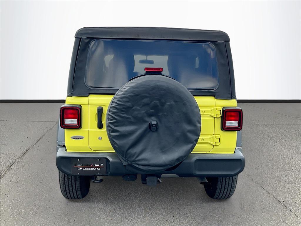 used 2023 Jeep Wrangler car, priced at $27,894