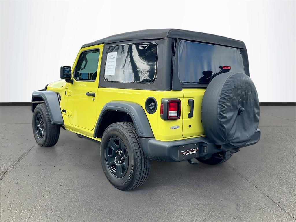 used 2023 Jeep Wrangler car, priced at $27,894