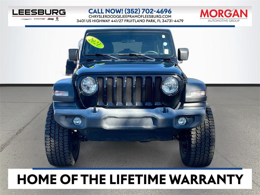 used 2021 Jeep Wrangler Unlimited car, priced at $27,990