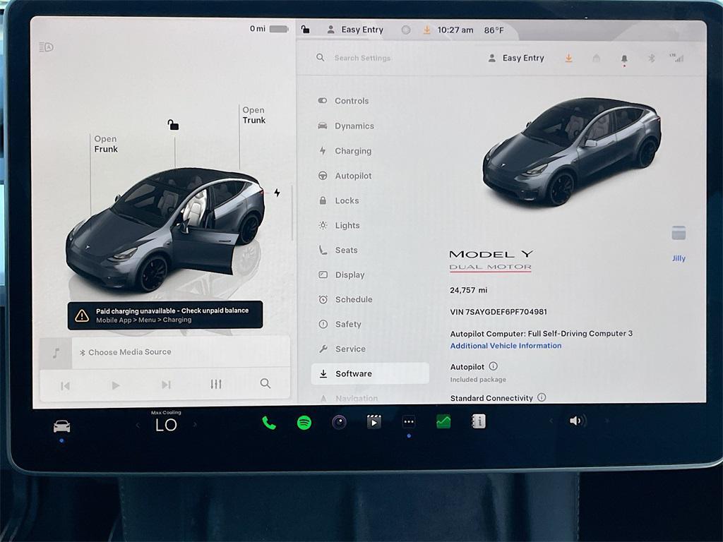 used 2023 Tesla Model Y car, priced at $32,644